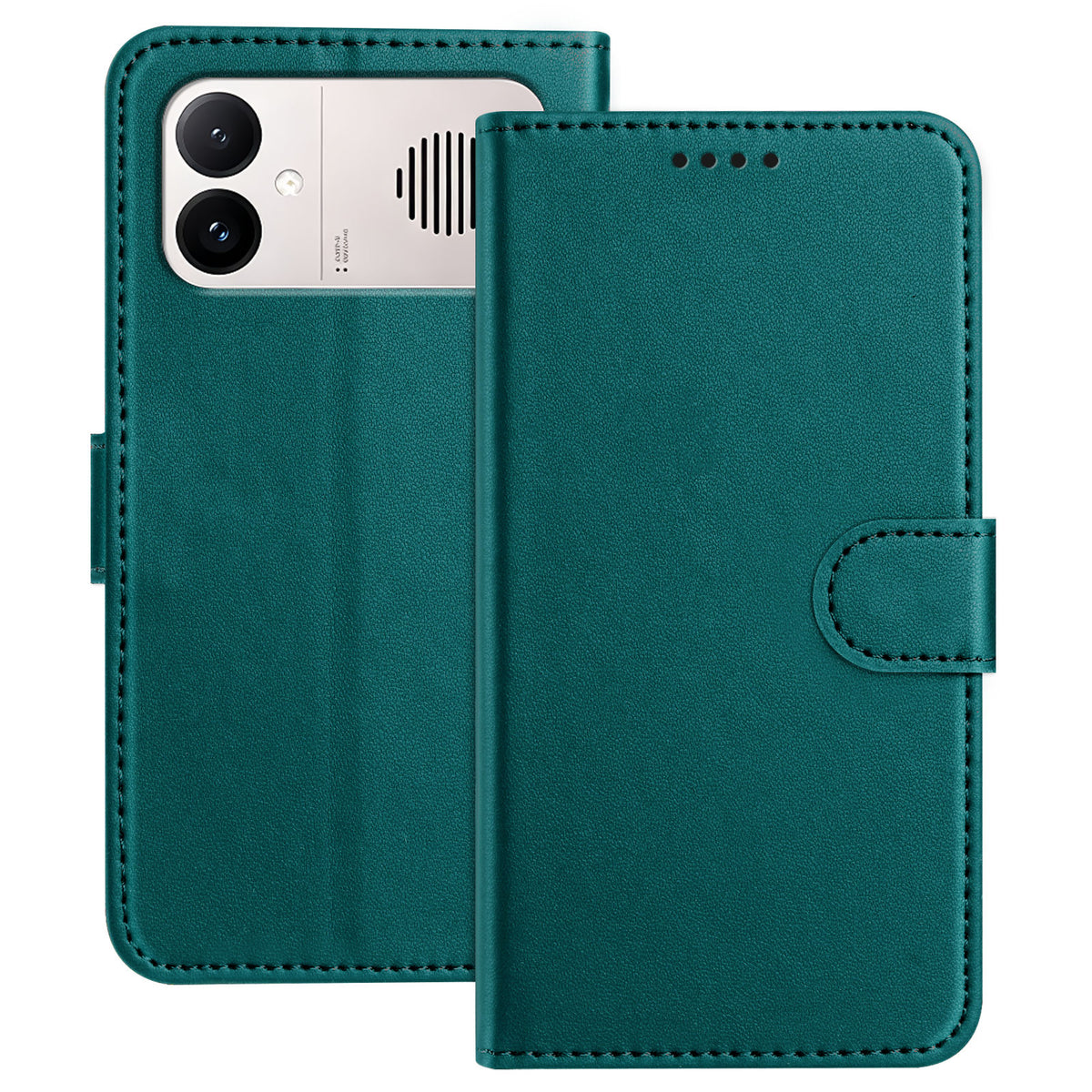 For Xiaomi Redmi K90 Max 5G Leather Case Wallet Stand Solid Color Anti Drop Phone Cover