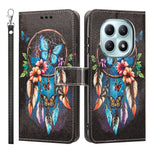 For Xiaomi Redmi Note 15 Pro 4G (Global) Case Pattern Printing PU Leather Flip Wallet Phone Cover with Wrist Strap
