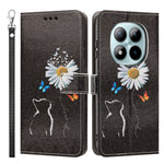 For Xiaomi Redmi Note 15 Pro 5G (Global) Case Pattern Printing PU Leather Flip Wallet Phone Cover with Wrist Strap