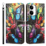 For Xiaomi Poco X8 Pro Max 5G / Xiaomi Redmi Turbo 5 Max 5G Case Pattern Printing PU Leather Flip Wallet Phone Cover with Wrist Strap