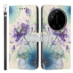 For Xiaomi 17 Ultra 5G Case Pattern Printing PU Leather Flip Wallet Phone Cover with Wrist Strap