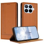 For Xiaomi 17T Pro Case L-Shaped Grid Pattern Leather Stand Phone Cover with Card Slots