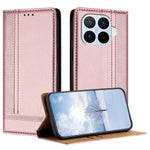 For Xiaomi 17T Pro Case L-Shaped Grid Pattern Leather Stand Phone Cover with Card Slots
