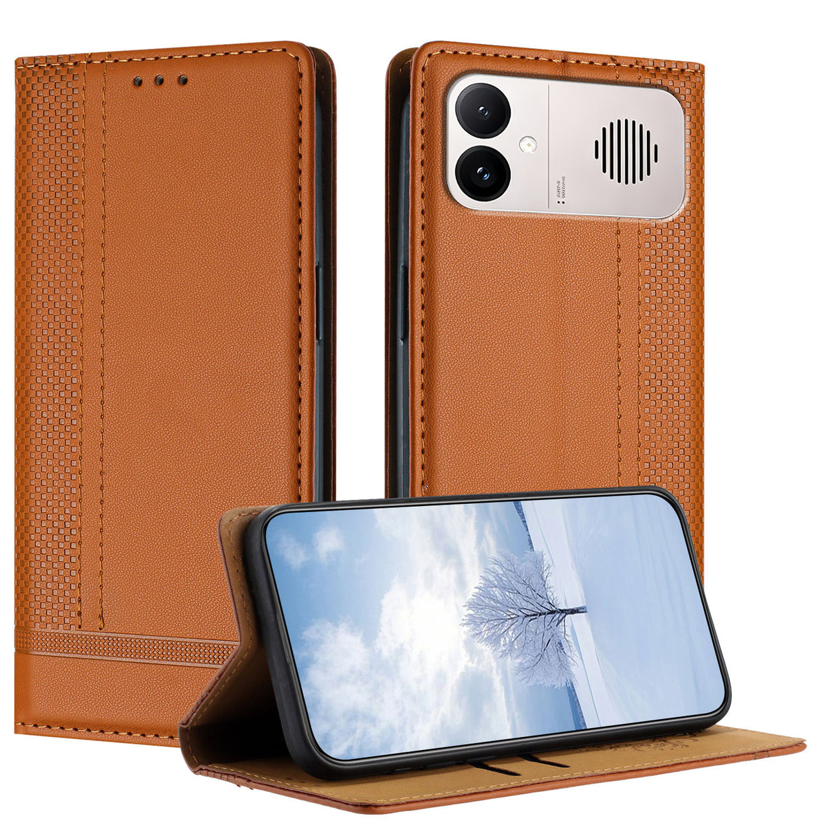 For Xiaomi Redmi K90 Max 5G Case L-Shaped Grid Pattern Leather Stand Phone Cover with Card Slots
