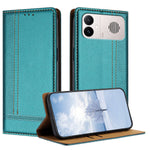 For Xiaomi Redmi K90 Max 5G Case L-Shaped Grid Pattern Leather Stand Phone Cover with Card Slots