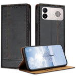 For Xiaomi Redmi K90 Max 5G Case L-Shaped Grid Pattern Leather Stand Phone Cover with Card Slots
