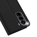 DUX DUCIS cover til OnePlus Nord CE6 Lite 5G / Realme P4x 5G, Skin Pro-serien, læder, stativbeskyttelse og kortholder