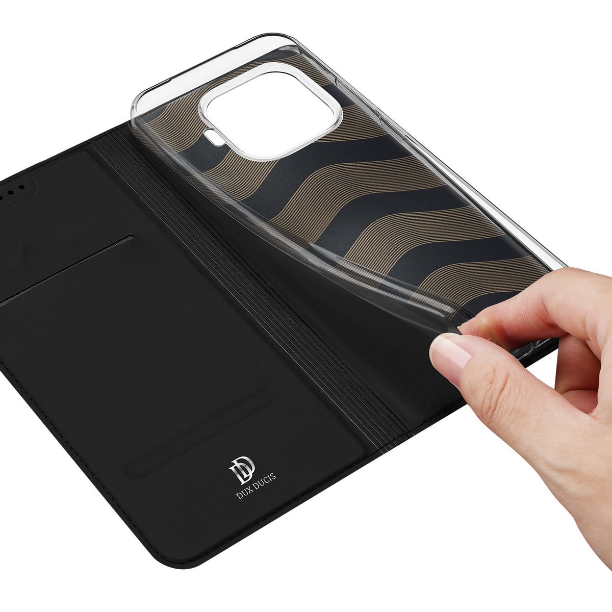 DUX DUCIS for Xiaomi 17T Pro Case  Skin Pro Series Leather Stand Cover Card Holder