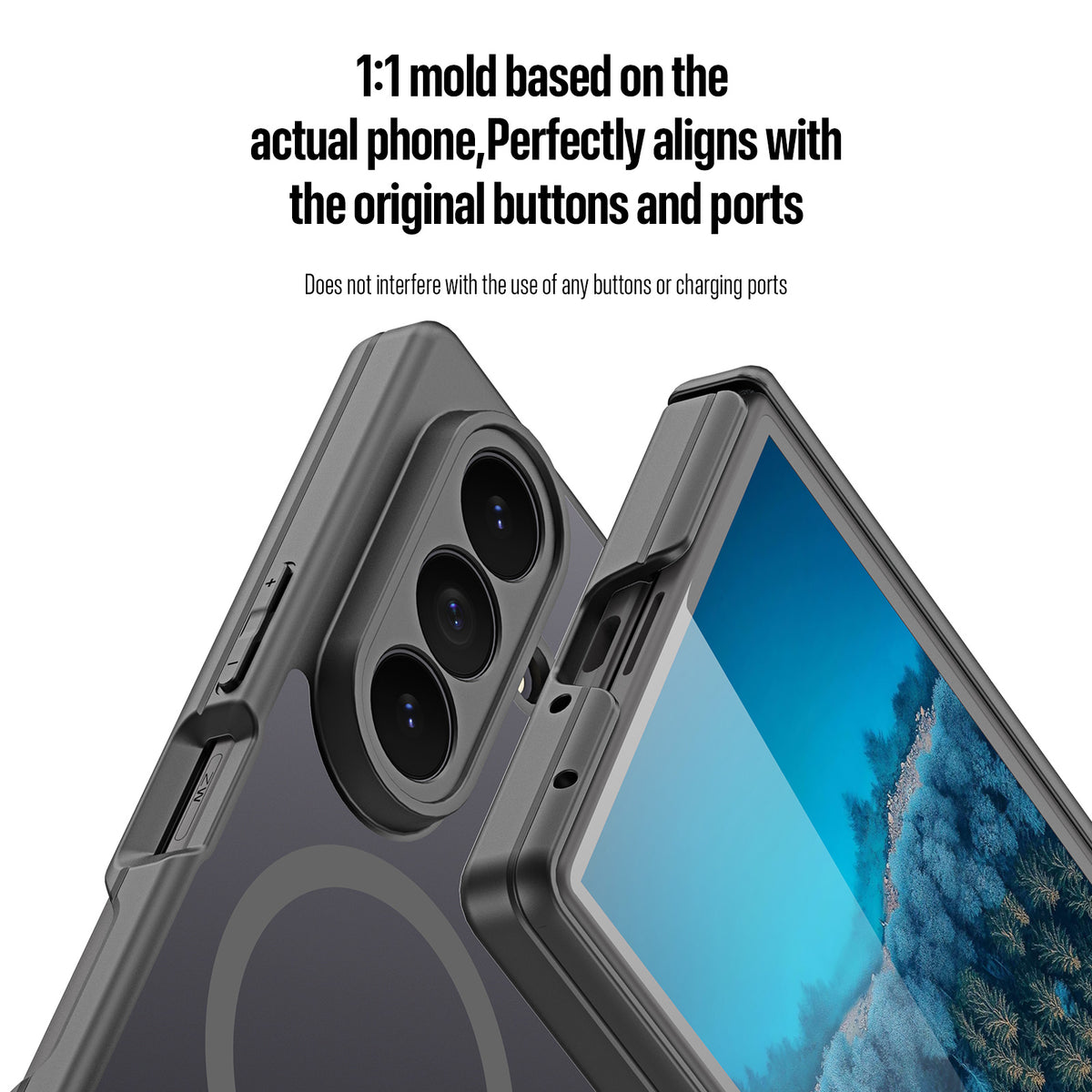 DUX DUCIS for Samsung Galaxy Z Fold8 Ultra Magnetic Case Expn Series PC + TPU Phone Back Cover