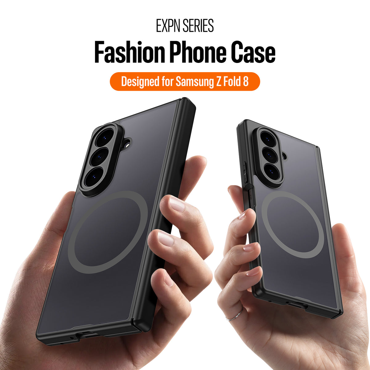 DUX DUCIS for Samsung Galaxy Z Fold8 Ultra Magnetic Case Expn Series PC + TPU Phone Back Cover