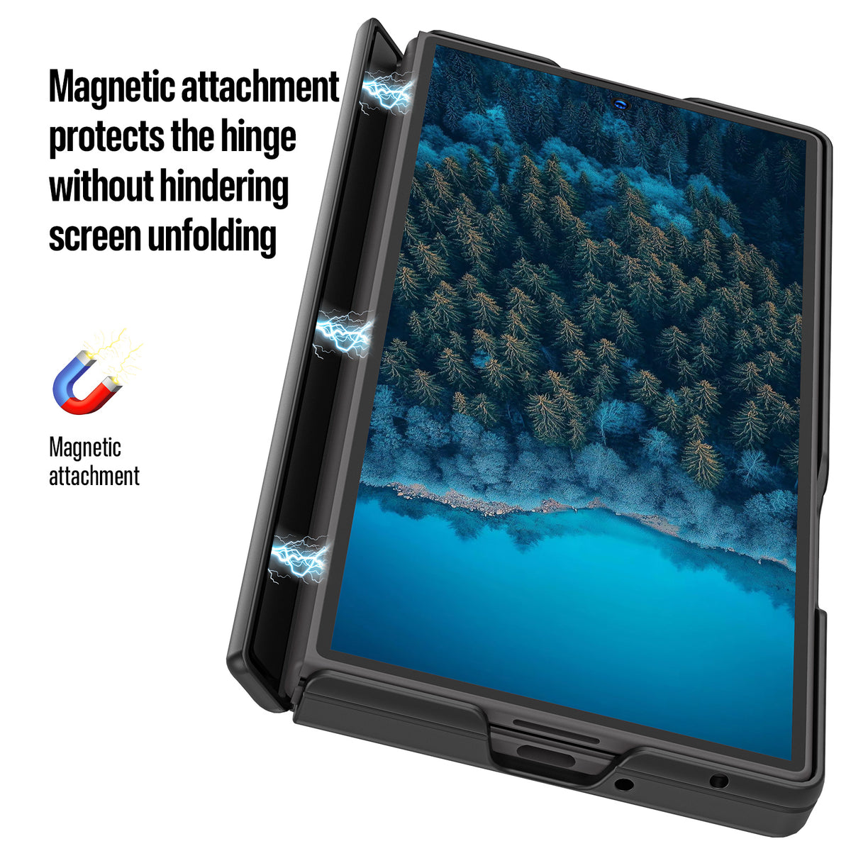 DUX DUCIS for Samsung Galaxy Z Fold8 Ultra Magnetic Case Expn Series PC + TPU Phone Back Cover