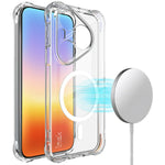 IMAK för Huawei Pura 90s Pro 5G / Pura 90 Pro Magnetiskt Skal Airbag Stötsäkert Skydd TPU mobilskal