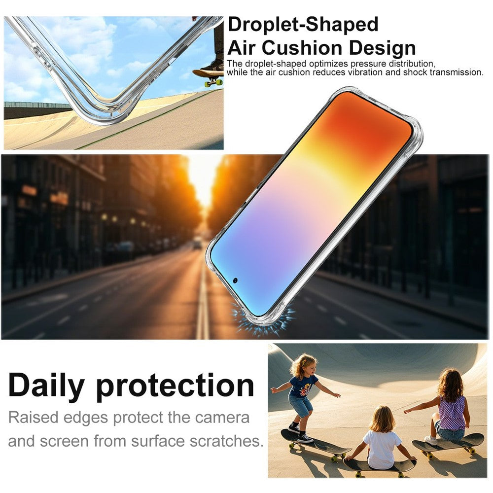 IMAK för Huawei Pura 90s Pro Max 5G / Pura 90 Pro Max Magnetiskt Skal Airbag Stötsäkert Skydd TPU mobilskal