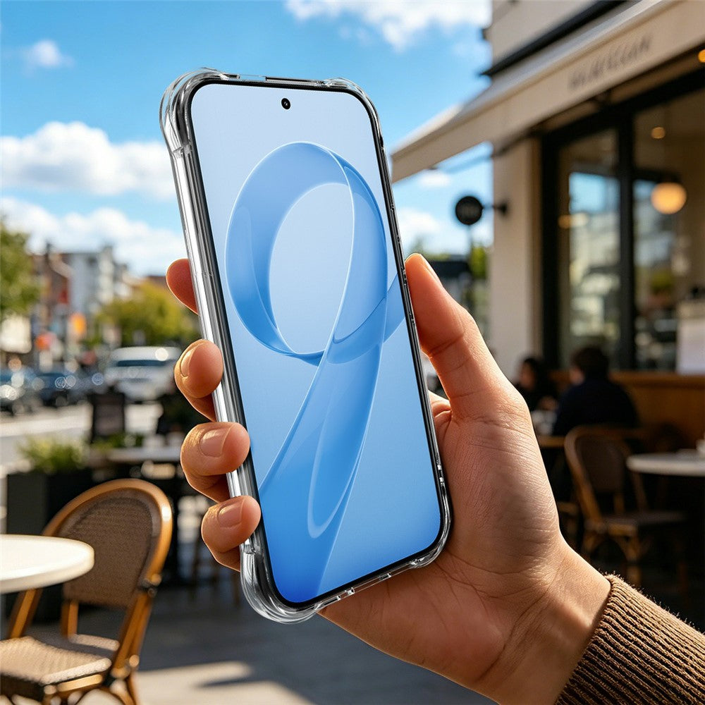 IMAK för Xiaomi Redmi K90 Pro Max 5G / Poco F8 Ultra Magnetiskt Skal Airbag Stötsäkert Skydd TPU mobilskal