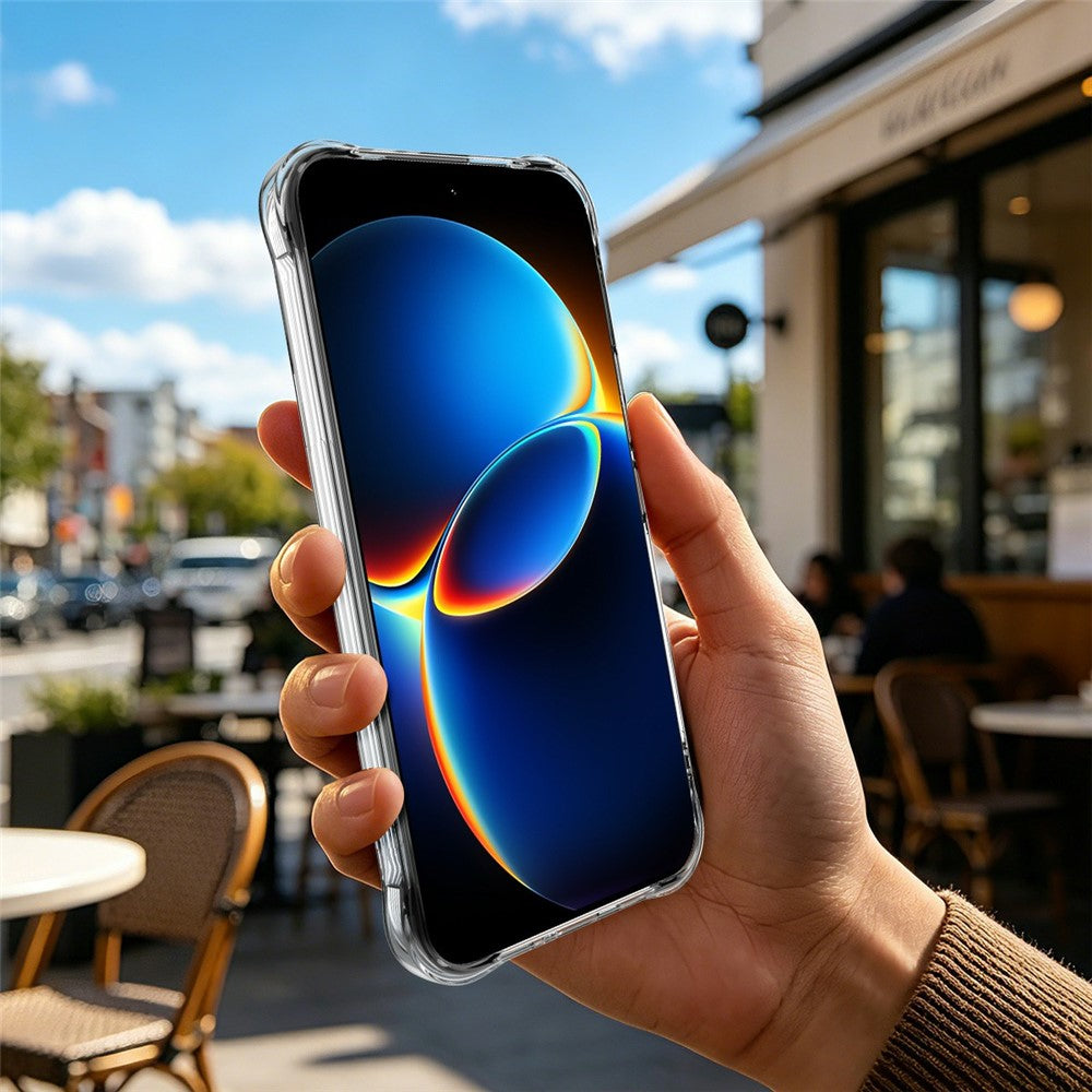 IMAK til Xiaomi Redmi K90 Max 5G / K90 Ultra 5G magnetisk etui med airbags, stødsikker beskyttelse og TPU-mobilcover
