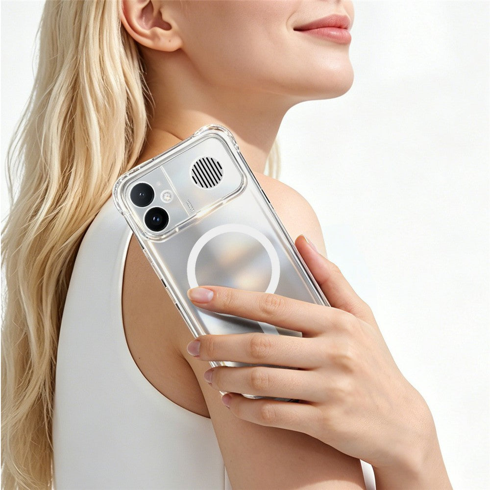 IMAK til Xiaomi Redmi K90 Max 5G / K90 Ultra 5G magnetisk etui med airbags, stødsikker beskyttelse og TPU-mobilcover