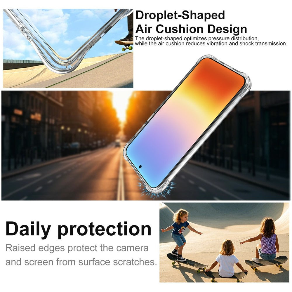 IMAK För Huawei Pura 90s Pro Max 5G / Pura 90 Pro Max Skal TPU mobilskydd Airbag Stötsäkert Skydd