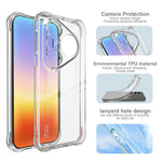 IMAK För Huawei Pura 90s Pro Max 5G / Pura 90 Pro Max Skal TPU mobilskydd Airbag Stötsäkert Skydd