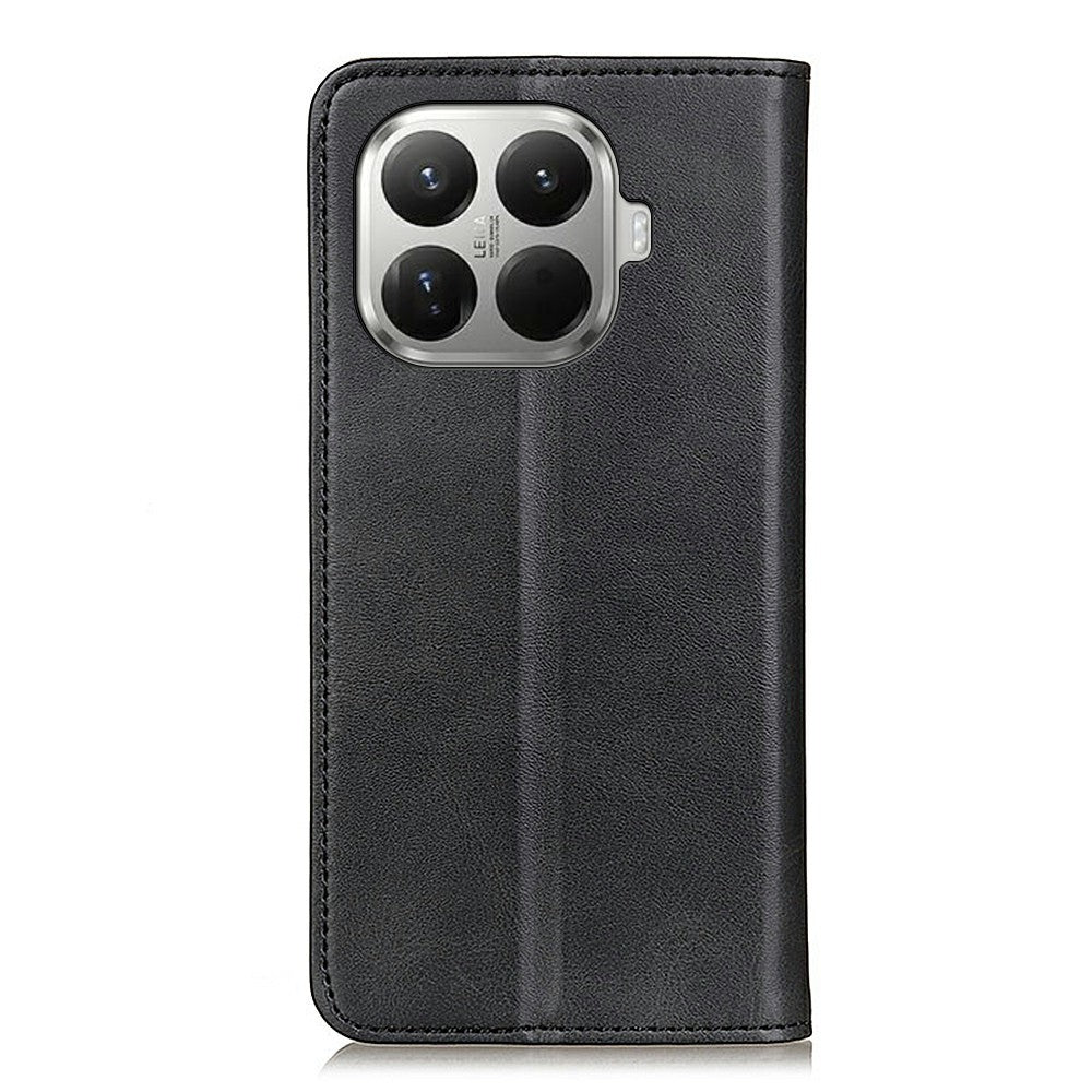 For Xiaomi 17T Case Cowhide Texture Split Leather Flip Wallet Phone Cover