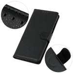 For Xiaomi 17T Wallet Case PU Leather Phone Cover Litchi Texture