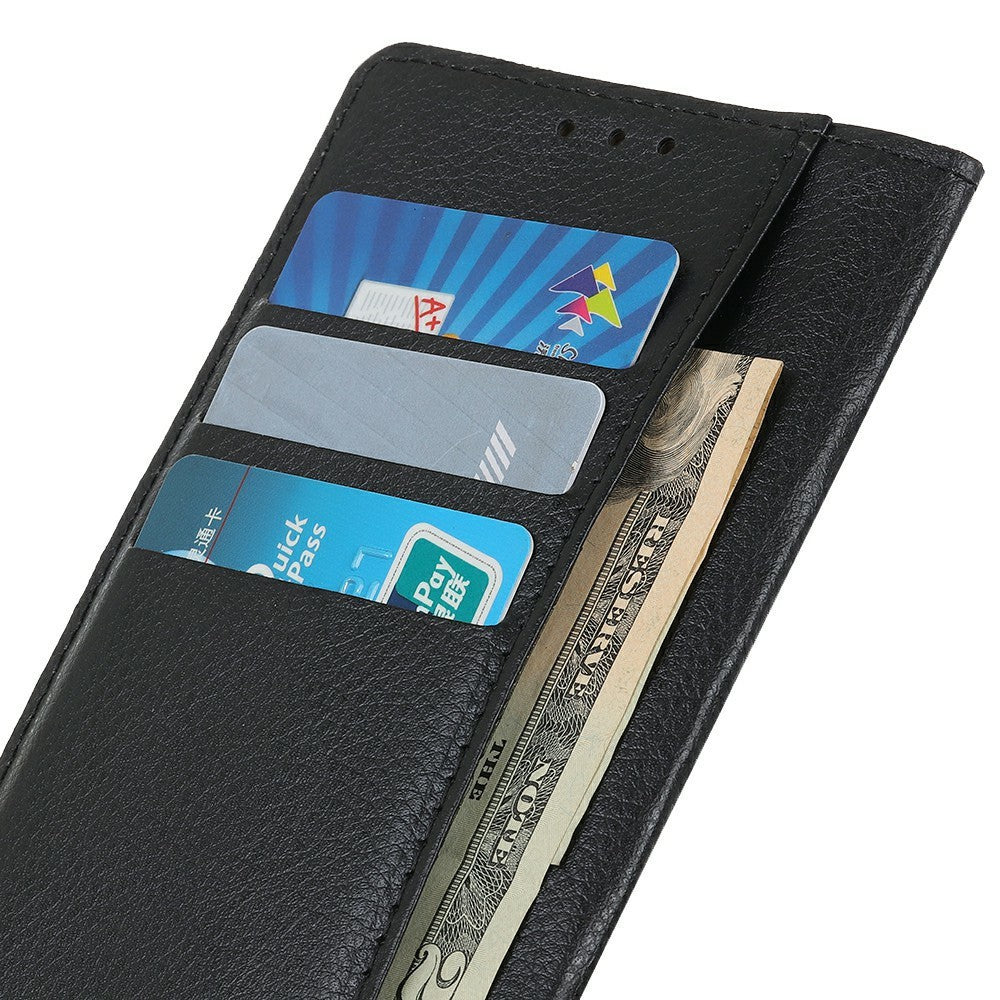 For Xiaomi 17T Wallet Case PU Leather Phone Cover Litchi Texture