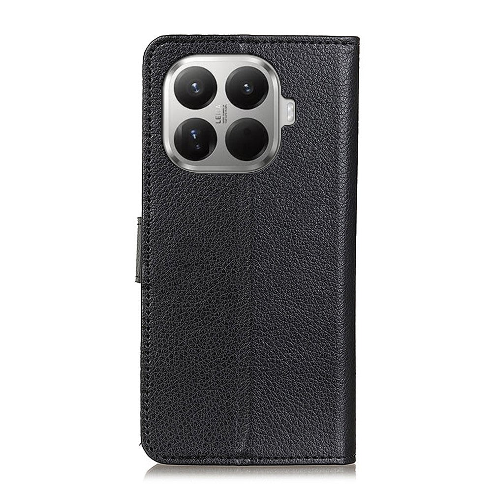 For Xiaomi 17T Pro Wallet Case PU Leather Phone Cover Litchi Texture