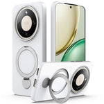 For Honor X70 5G  /  X9d 5G  /  Magic8 Lite 5G Magnetic Case Rotating Ring Kickstand TPU + PC Back Cover
