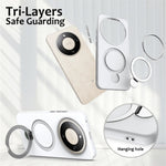 For Honor X70 5G  /  X9d 5G  /  Magic8 Lite 5G Magnetic Case Rotating Ring Kickstand TPU + PC Back Cover