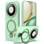 For Honor X70 5G  /  X9d 5G  /  Magic8 Lite 5G Magnetic Case Rotating Ring Kickstand TPU + PC Back Cover