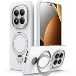 For Xiaomi Redmi Note 15 Pro 4G (Global) Magnetic Case Rotating Ring Kickstand TPU + PC Back Cover