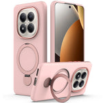 For Xiaomi Redmi Note 15 Pro+ 5G (Global)  /  Poco M8 Pro 5G Magnetic Case Rotating Ring Kickstand TPU + PC Back Cover