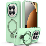 For Xiaomi Redmi Note 15 Pro+ 5G (Global)  /  Poco M8 Pro 5G Magnetic Case Rotating Ring Kickstand TPU + PC Back Cover
