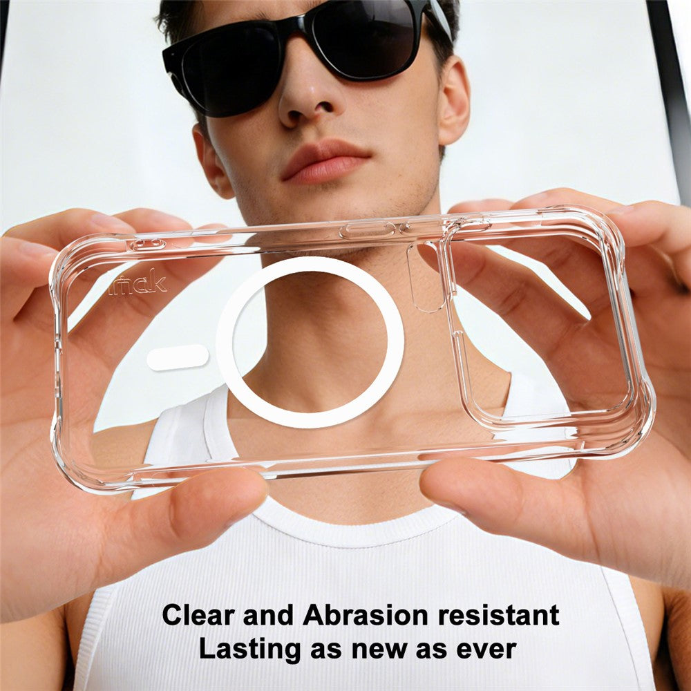 IMAK för Xiaomi 17 Pro Magnetiskt Skal Airbag Stötsäkert Skydd TPU mobilskal