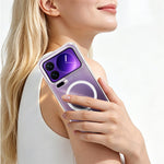 IMAK för Xiaomi 17 Pro Magnetiskt Skal Airbag Stötsäkert Skydd TPU mobilskal