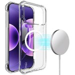 IMAK för Xiaomi 17 Pro Max Magnetiskt Skal Airbag Stötsäkert Skydd TPU mobilskal