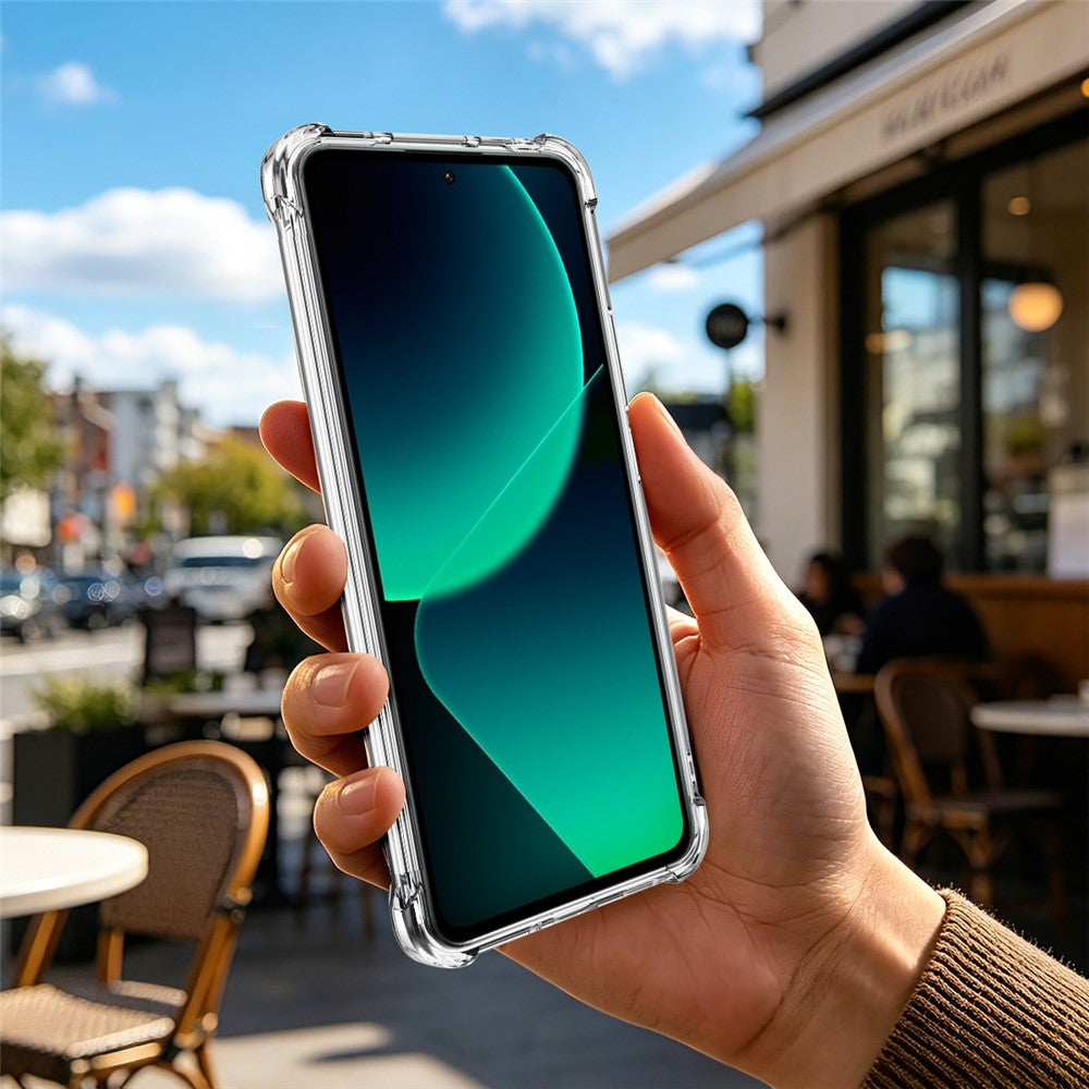 IMAK för Xiaomi 13T / 13T Pro Magnetiskt Skal Airbag Stötsäkert Skyddande TPU mobilskal