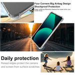 IMAK för Xiaomi 13T / 13T Pro Magnetiskt Skal Airbag Stötsäkert Skyddande TPU mobilskal