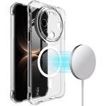 IMAK for Huawei Mate 80  /  80 Pro Magnetic Case Airbag Shockproof Protection TPU Phone Cover