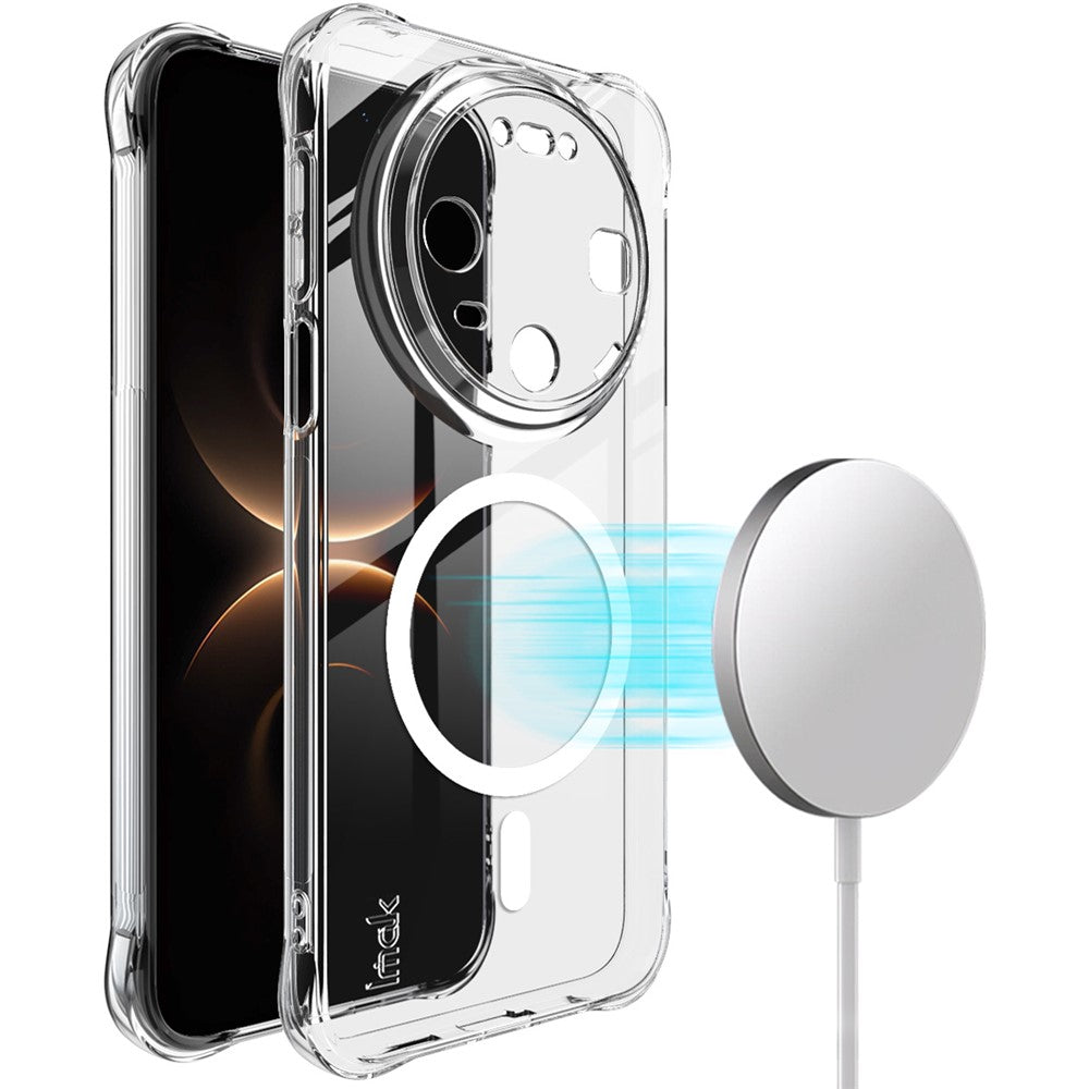 IMAK for Huawei Mate 80  /  80 Pro Magnetic Case Airbag Shockproof Protection TPU Phone Cover