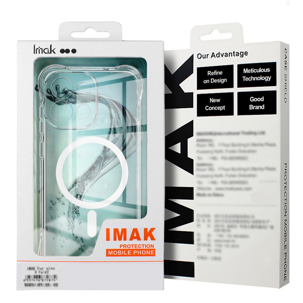 IMAK for Huawei Mate 80  /  80 Pro Magnetic Case Airbag Shockproof Protection TPU Phone Cover