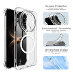 IMAK for Huawei Mate 80  /  80 Pro Magnetic Case Airbag Shockproof Protection TPU Phone Cover