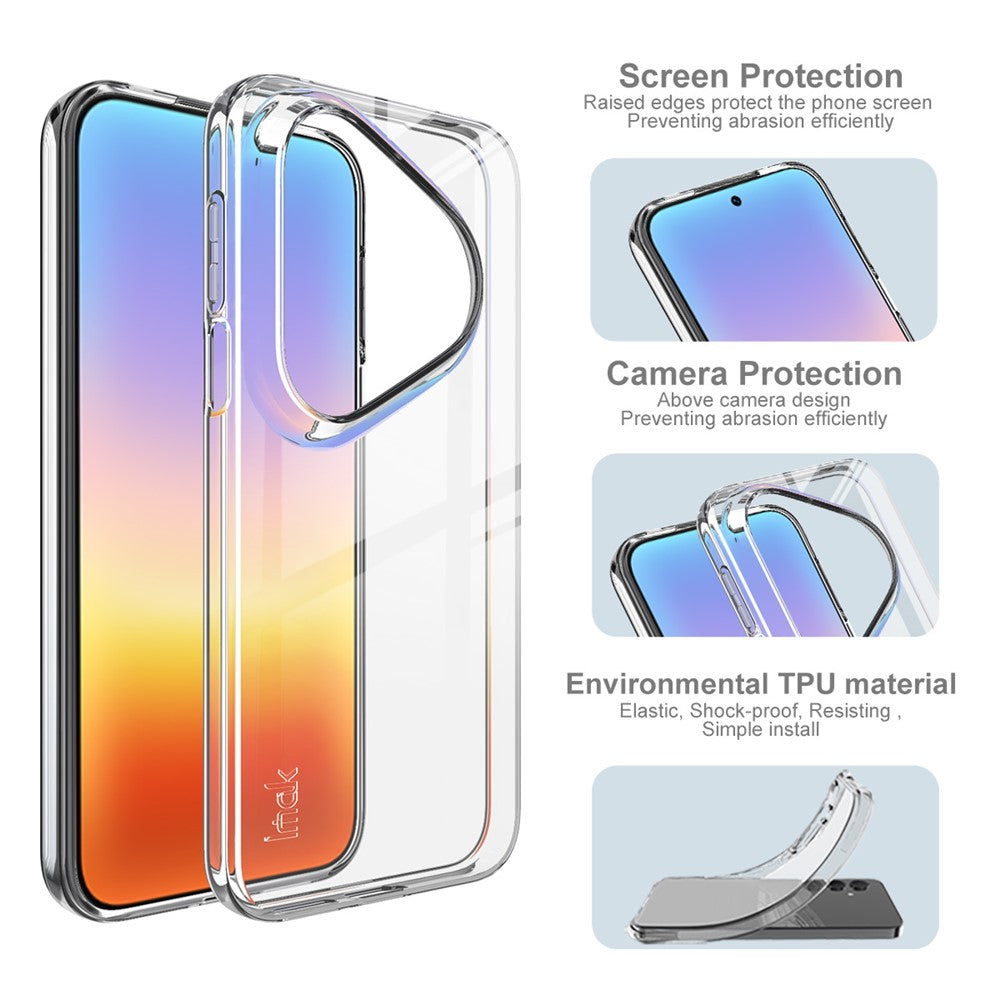 IMAK UX-10 Series For Huawei Pura 90s Pro Max / Pura 90 Pro Max Phone Case Soft TPU Mobile Back Cover
