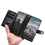 Wallet Case for Xiaomi Redmi Note 15 Pro 5G (Global) Litchi Texture Zipper Pocket Stand Leather Flip Phone Cover with Wrist Strap