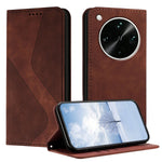 For Oppo Find X9 Ultra 5G Phone Cover Skin-touch Feel Leather Wallet Case with Stand