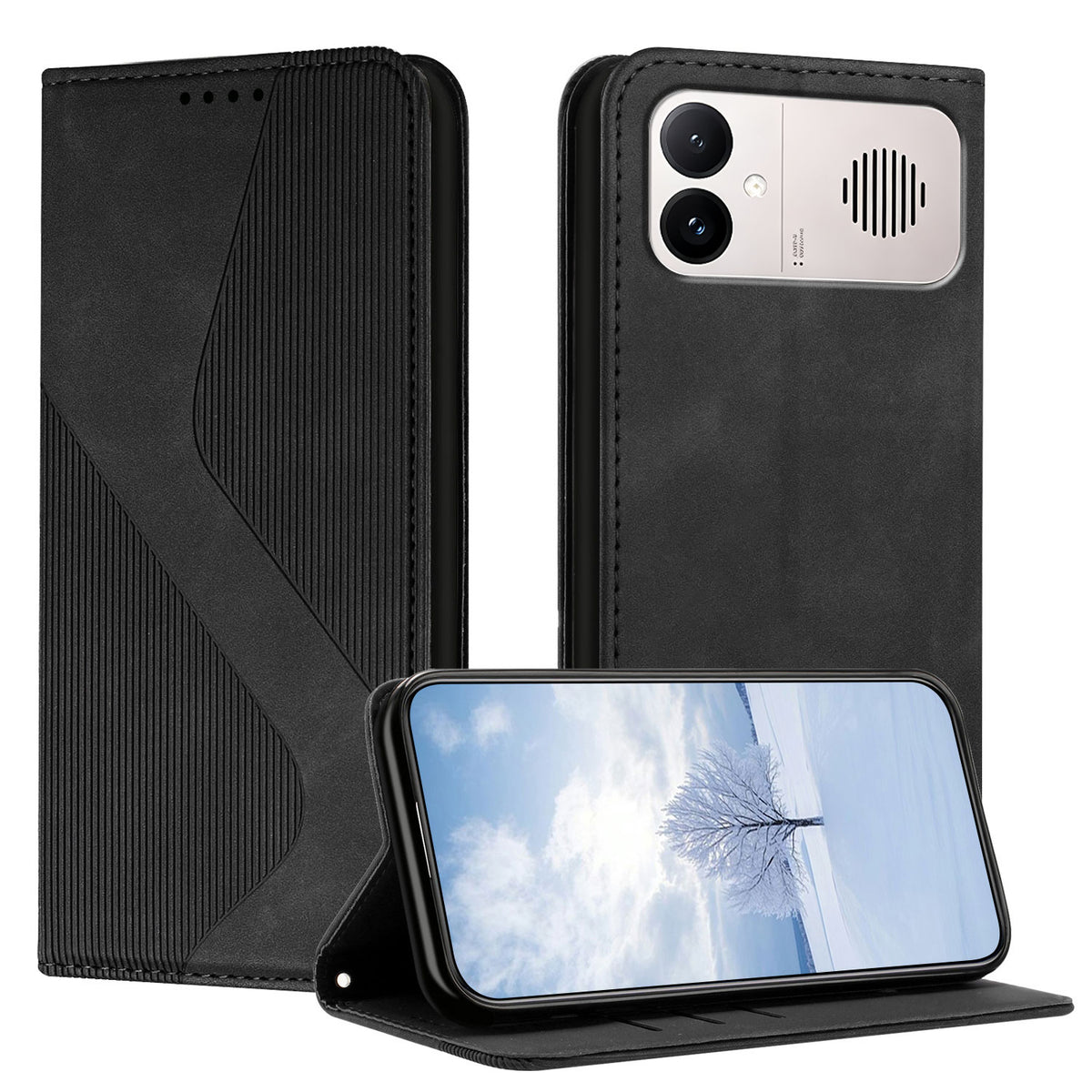 For Xiaomi Redmi K90 Max 5G Phone Cover Skin-touch Feel Leather Wallet Case with Stand