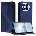 For Xiaomi 17T Phone Cover Skin-touch Feel Leather Wallet Case with Stand