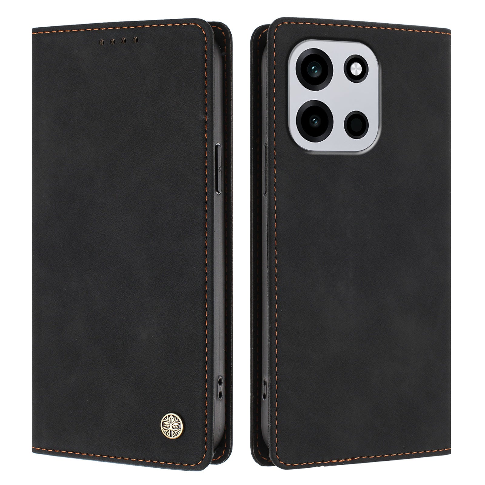 OnePlus Nord CE6 5G / Nord 6 5G / Turbo 6V 5G / Turbo 6 5G-skal HX RFID-blockerande plånboksfodral i läder med flip-fodral