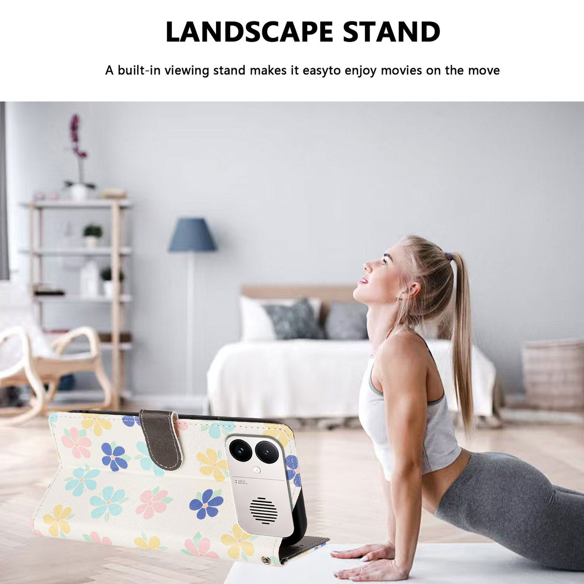 For Xiaomi Redmi K90 Max 5G Case Pattern Print PU Leather Wallet Phone Cover with Wrist Strap