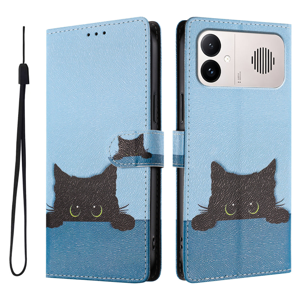 For Xiaomi Redmi K90 Max 5G Case Pattern Print PU Leather Wallet Phone Cover with Wrist Strap