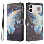 For Xiaomi Redmi K90 Max 5G Case Pattern Print PU Leather Wallet Phone Cover with Wrist Strap